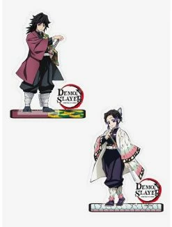 Coupon 😍 Demon Slayer: Kimetsu No Yaiba Giyu Tomioka & Shinobu Kocho Acryl Figure Set 😉