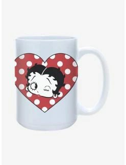 Coupon 👍 Betty Boop Heart Mug 15oz 🧨