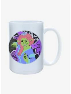 Best Sale 🥰 Shrek Fiona Fight Pose Mug 15oz 🧨