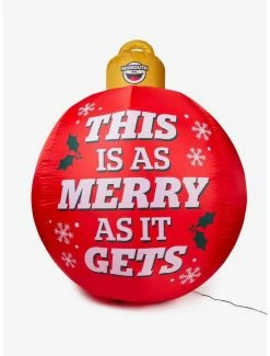Wholesale ❤️ BigMouth "This Is As Merry As It Gets" Continuous Air LED Yard Airblown 😉