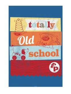 Buy 😀 Fisher-Price Totally Old School Poster ❤️