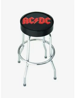 Deals ⌛ Rocksax AC/DC Logo Bar Stool 💯