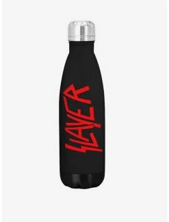 Best Pirce 🌟 Rocksax Slayer Logo Stainless Steel Water Bottle 👍