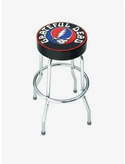 Coupon 💯 Rocksax Grateful Dead Logo Bar Stool ⭐