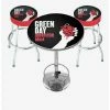 Buy ⭐ Rocksax Green Day American Idiot Bar Table and Stool Set 🔥
