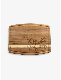 Deals 🤩 The Nightmare Before 🎄 Christmas Jack Festive Ovale Acacia Cutting Board ✨ -Furniture Outlet Store 20261120 av1