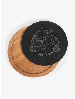 Best Sale ๐คฉ Harry Potter Ravenclaw Insignia Acacia And Slate Serving Board With Cheese Tools ๐