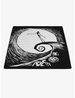 Budget 🔔 The Nightmare Before 🎄 Christmas Jack Impresa Picnic Blanket 🔥