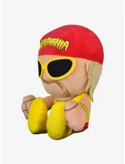Hot Sale ✔️ WWE Hulk Hogan Sleep Squad Throw Blanket & Kuricha Sitting Plush Bundle 🔥 -Furniture Outlet Store 20278701 av2