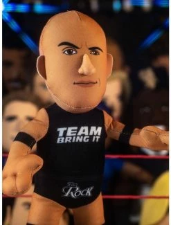 Outlet ⌛ WWE The Rock Sleep Squad x Plush: Throw Blanket & Plush Bundle 😀 -Furniture Outlet Store 20278721 av4