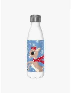 Budget 😍 Rudolph The Red-Nosed Reindeer Clarice Water Bottle 🌟