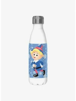 Budget ⌛ Rudolph The Red-Nosed Reindeer Hermey Water Bottle 🎁