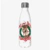 Outlet 🛒 Rudolph The Red-Nosed Reindeer Nice And Never Naughty Water Bottle 👍