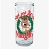 Brand new 🧨 Rudolph The Red-Nosed Reindeer Nice And Never Naughty Can Cup 🥰
