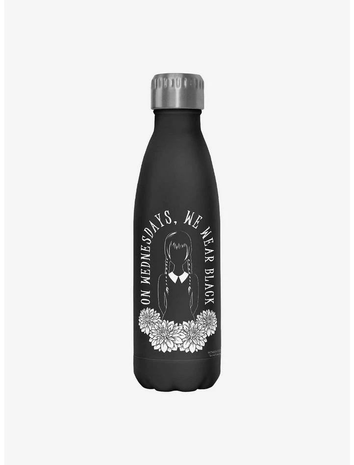 Top 10 ๐ Wednesday We Wear Black Water Bottle ๐งจ 1 Top 10 ๐ Wednesday We Wear Black Water Bottle ๐งจ