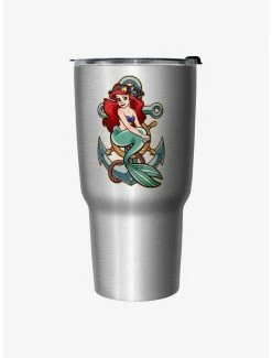 Brand new 🛒 Disney The Little Mermaid Anchor Ariel Travel Mug 🤩