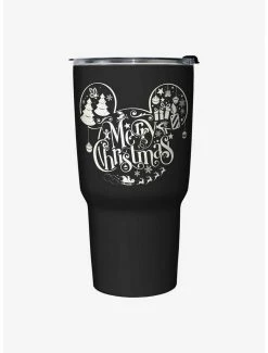Outlet 🎉 Disney Mickey Mouse Holiday Ears Travel Mug 👍