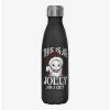 New 🔔 Disney The Nightmare Before ❄ Christmas Santa Jack As Jolly As I Get Water Bottle 😉