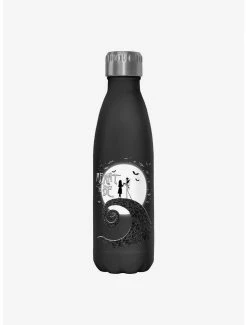 Best deal 🎉 Disney The Nightmare Before 🎄 Christmas Jack and Sally Meant To Be Water Bottle ⭐