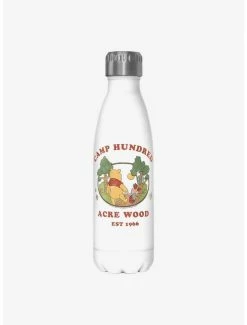 Deals ✔️ Disney Winnie The Pooh Camp Hundred Acre Wood Winnie and Piglet Water Bottle 😍