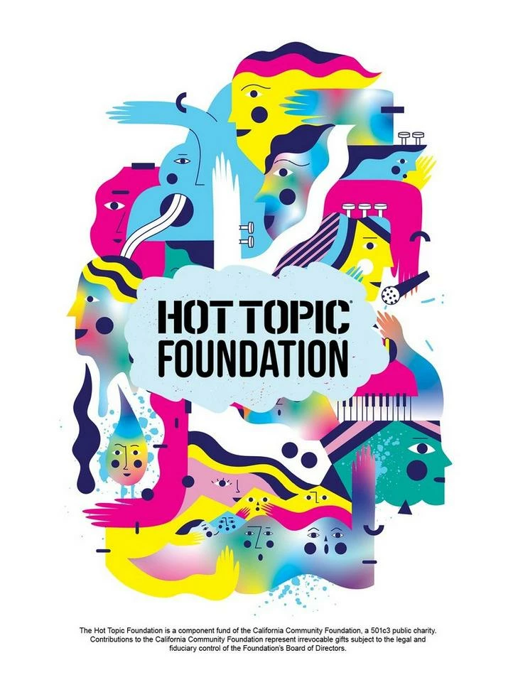 New 😍 Hot Topic Foundation Donation 🥰 1 New 😍 Hot Topic Foundation Donation 🥰